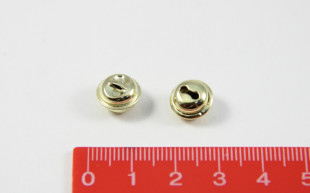 Бубенчики 10 мм под золото