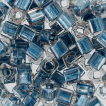 Бисер Япония "TOHO" CUBE 3 мм 5 г №0288 грязно-голубой