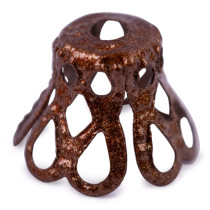 " Zlatka" Розетка для бус DC- 005/ 5 8 мм ± 2 мм 5 шт №05 под медь