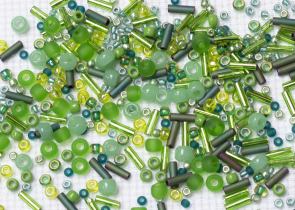Бисер Япония MIX 10 г №3221 зеленый