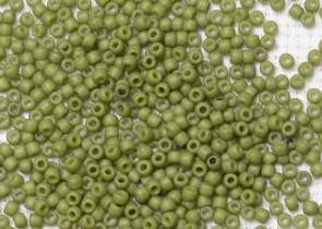 Бисер Япония круглый 11/0 10г 2602F мускатная дыня, матовый Semi Glazed