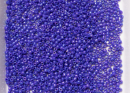 Бисер Япония круглый 11/0 10г 0408 нави, радужный непрозрачный